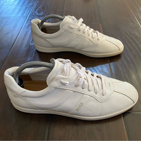 Hugo Boss Mens white sneakers size 43/ 10 - Picture 9 of 9